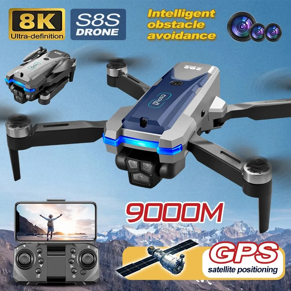 Drone Lidar - S8S Drone lipat 5G Wifi 8K