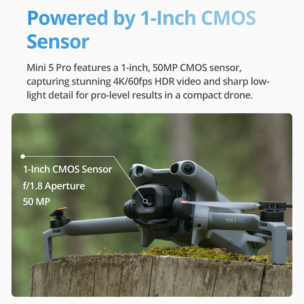 DJI Mini 5 Pro Fly Combo Drone - Drone Photogrammetry ulasan dan harga