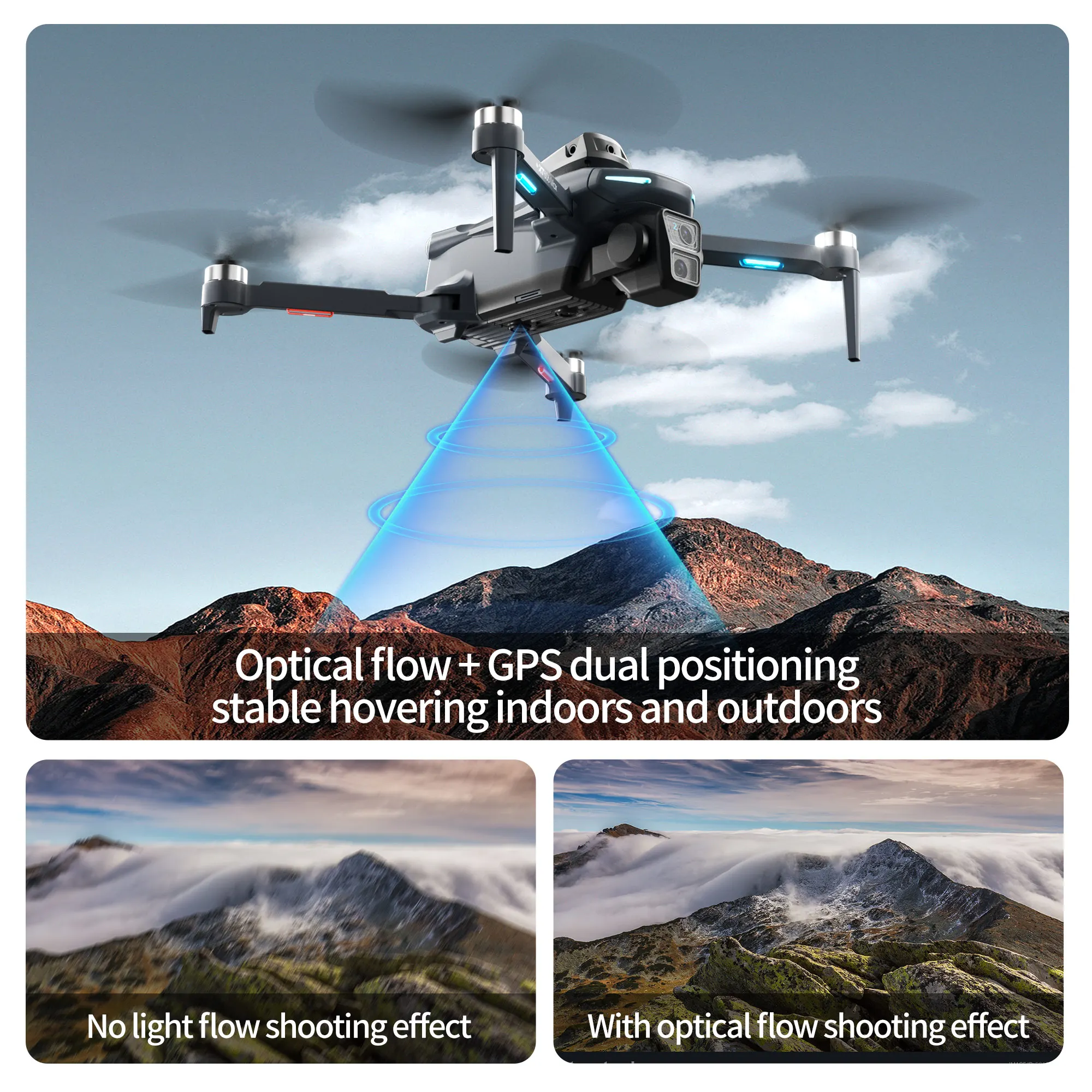 Drone GPS XT606 MAX Asli 4k Pr - Drone Photogrammetry ulasan dan harga