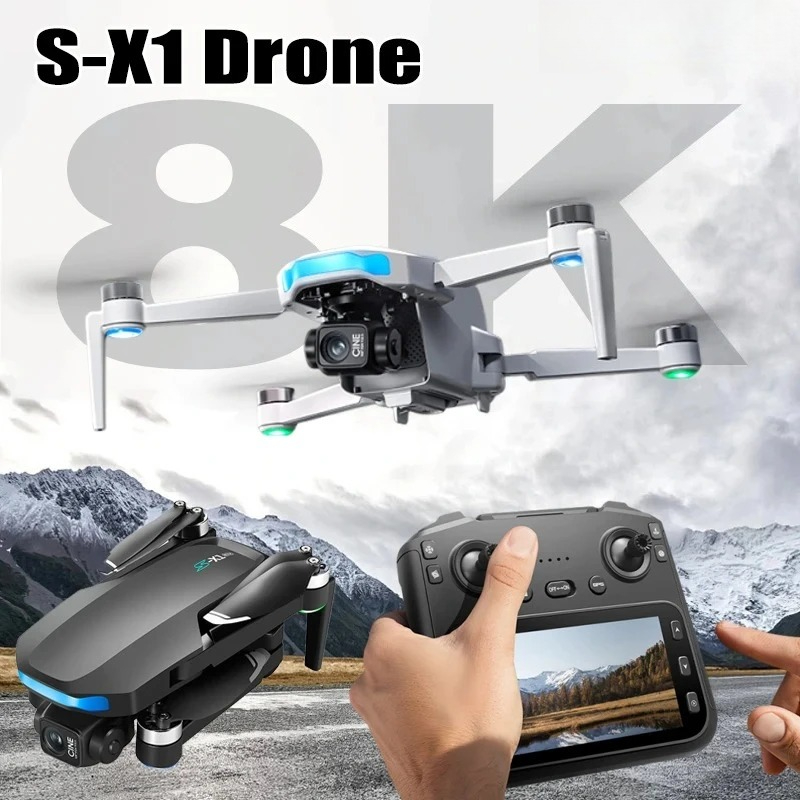 Drone S-X1 Original 8K HD Prof - Drone Surveying ulasan dan harga