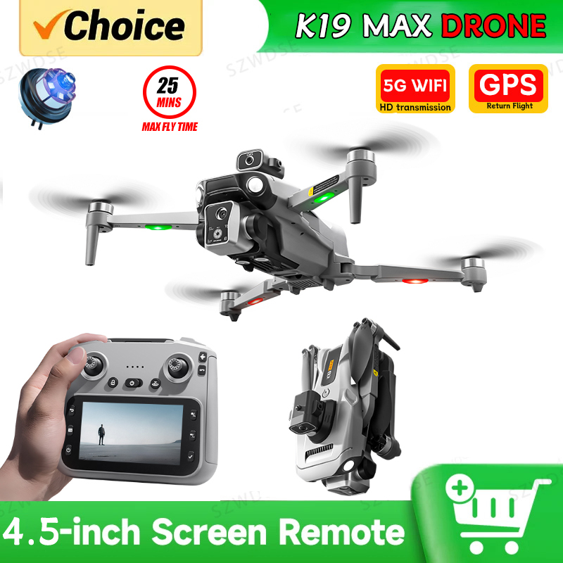 Drone K19 MAX GPS 2026 dengan  - Drone Photogrammetry ulasan dan harga
