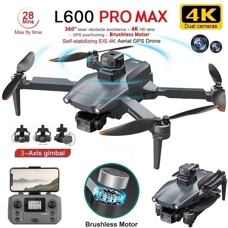 L600 PRO MAX Drone GPS profesi - Drone Surveying ulasan dan harga
