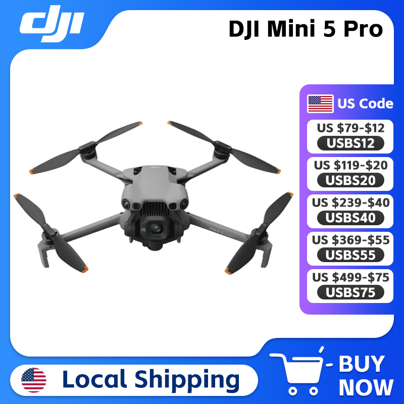 DJI Mini 5 Pro Kamera CMOS Bes - Drone Photogrammetry ulasan dan harga